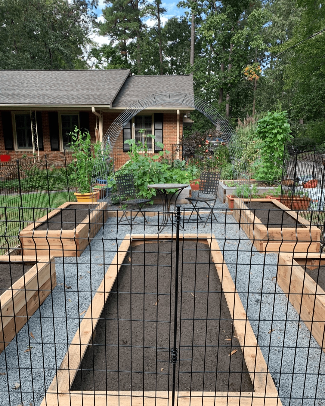 A garden feels manageable when your design works with your lifestyle, not against it. Simple pathways, raised beds, and a weekly 30-minute maintenance routine can turn a daunting space into a relaxing retreat. Ready to make your garden easy to care for? Reach out to us at Bull City Gardens and let's build your dream vegetable garden together.